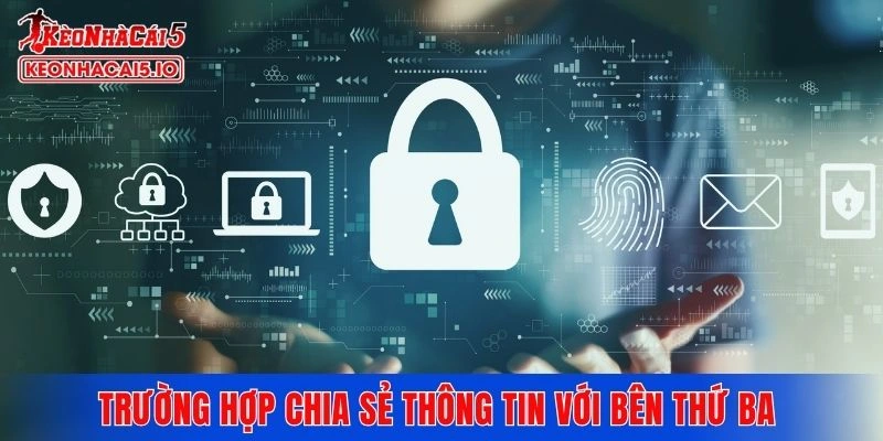 Trang tin chia sẻ thông tin với bên thứ ba trong trường hợp nào
