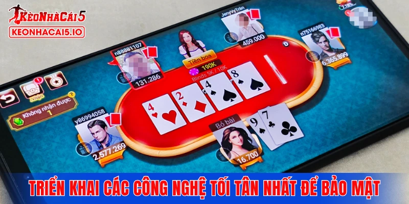 Triển khai các công nghệ tối tân nhất để bảo mật